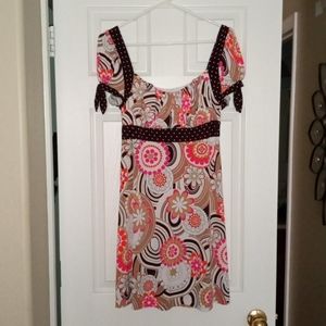 Psychedelic Flower Dress